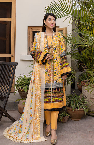 Al Zohaib MSLB2-22-01A Monsoon Bahar Lawn  2022 Online Shopping